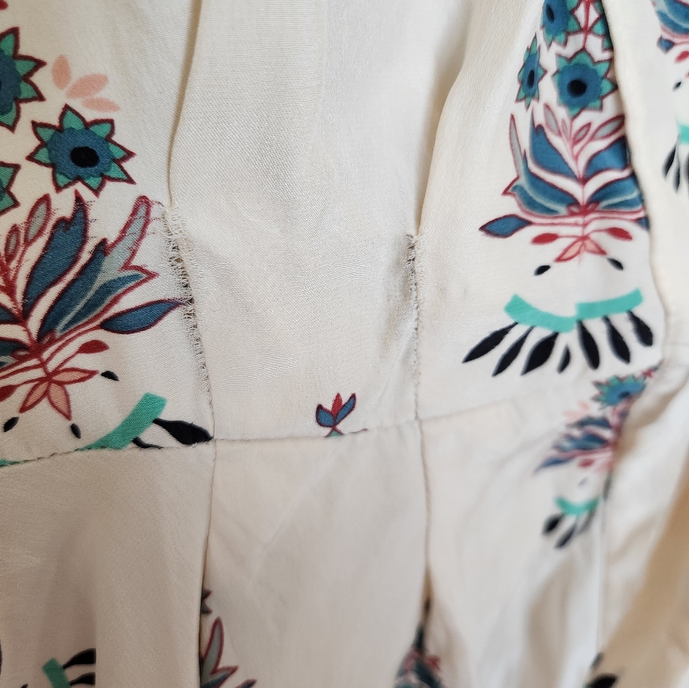 Stone Cold Fox Hamlet Dress Ivory Fleur Robe - Picture 9 of 11